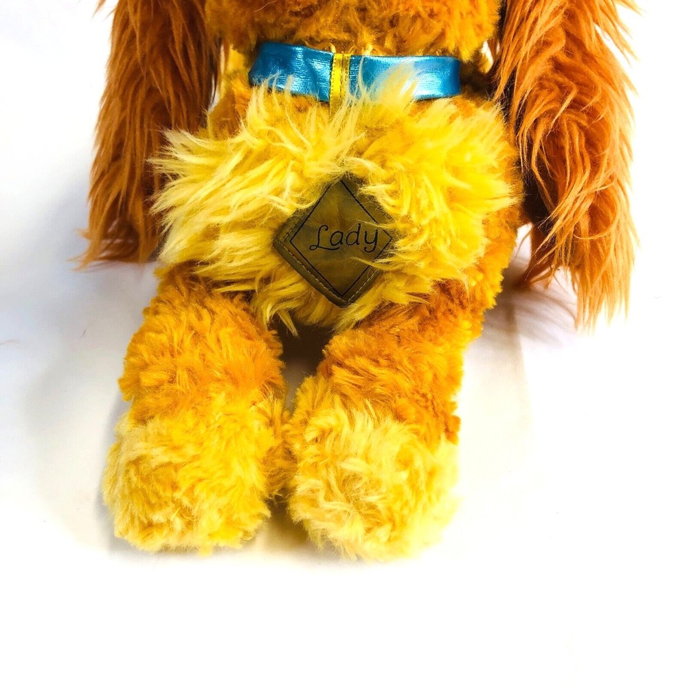 Disney Parks 12" Lady and the Tramp Stuffed Plush Cocker Spaniel Dog - Picture 14 of 15